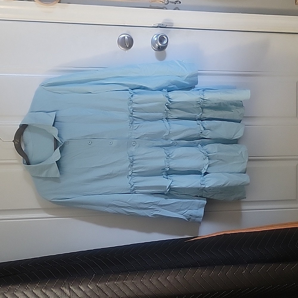 Blue dress